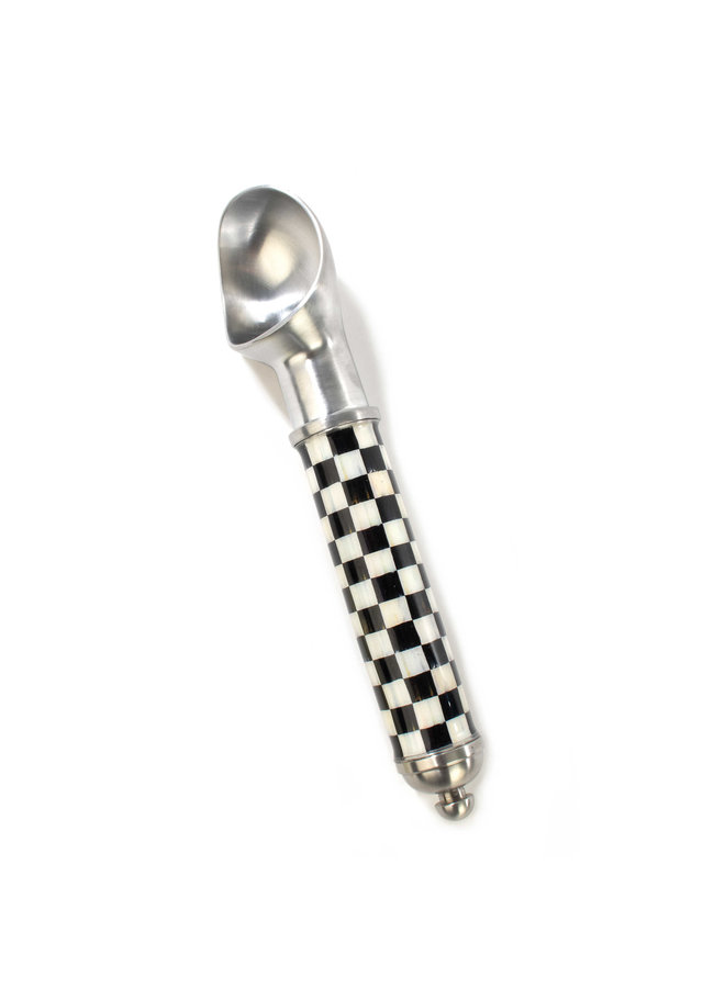 Supper Club Ice Cream Scoop - Courtly Check
