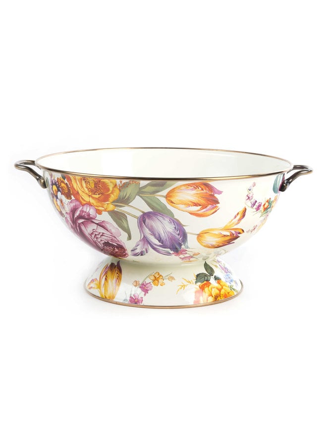 White Flower Market Everything Bowl