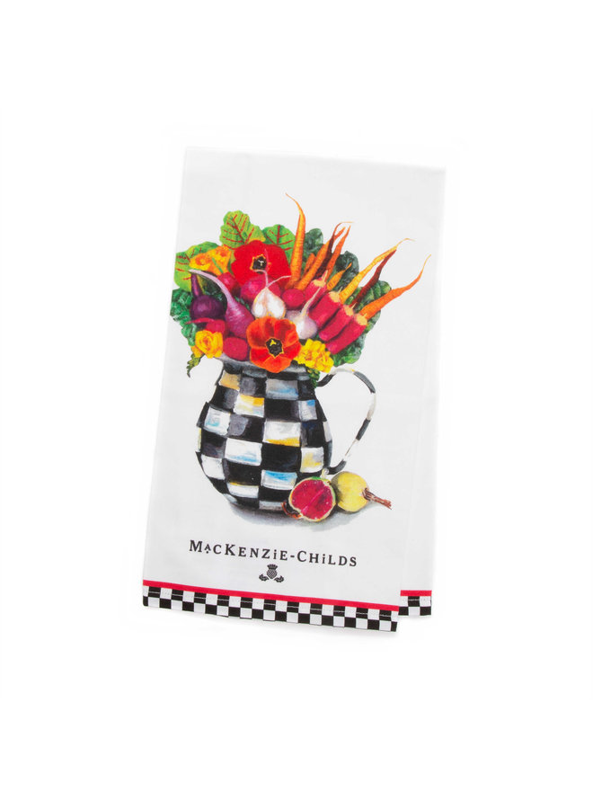 Vegetable Bouquet Dish Towel