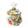 Flower Market Lidded Sugar Bowl- White