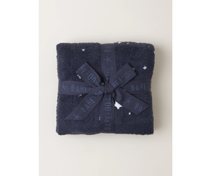 Cozychic Starry Blanket - Indigo - ivory & birch