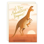 Kangaroo Baby Card