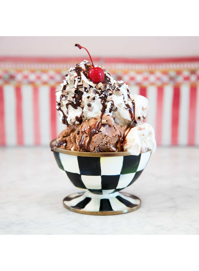 Courtly Check Ice Cream Dish