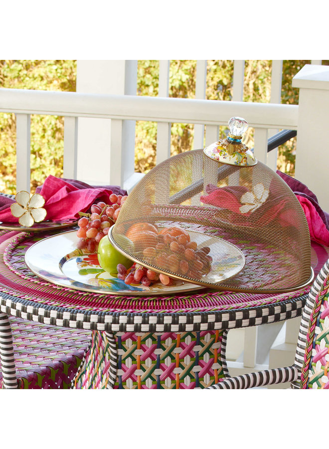 White Flower Market Serving Platter