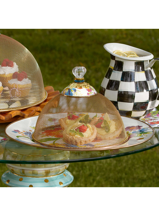 White Flower Market Serving Platter