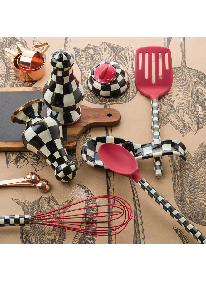 Courtly Check Large Salt & Pepper Shakers