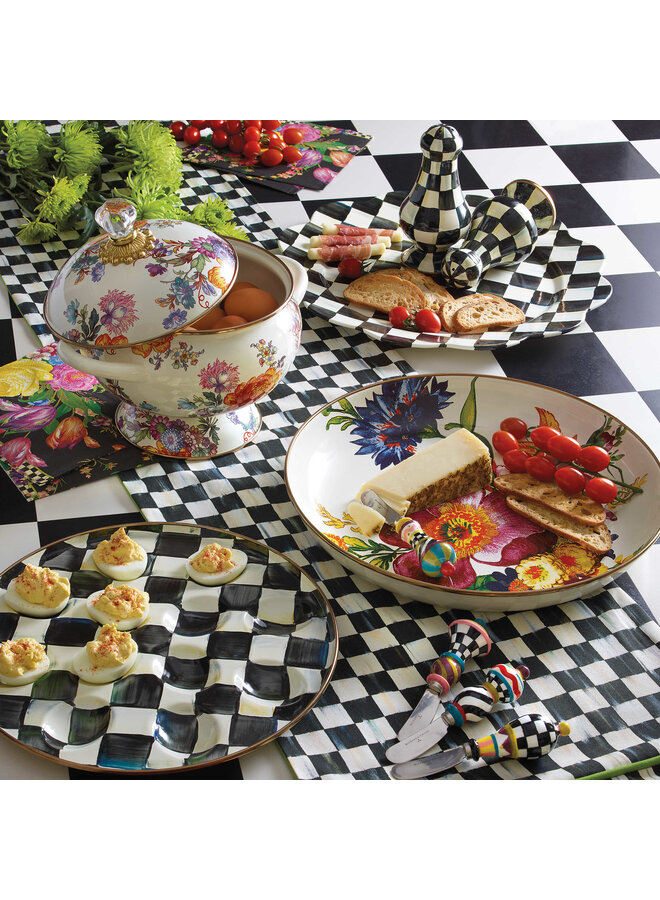 Courtly Check Large Salt & Pepper Shakers