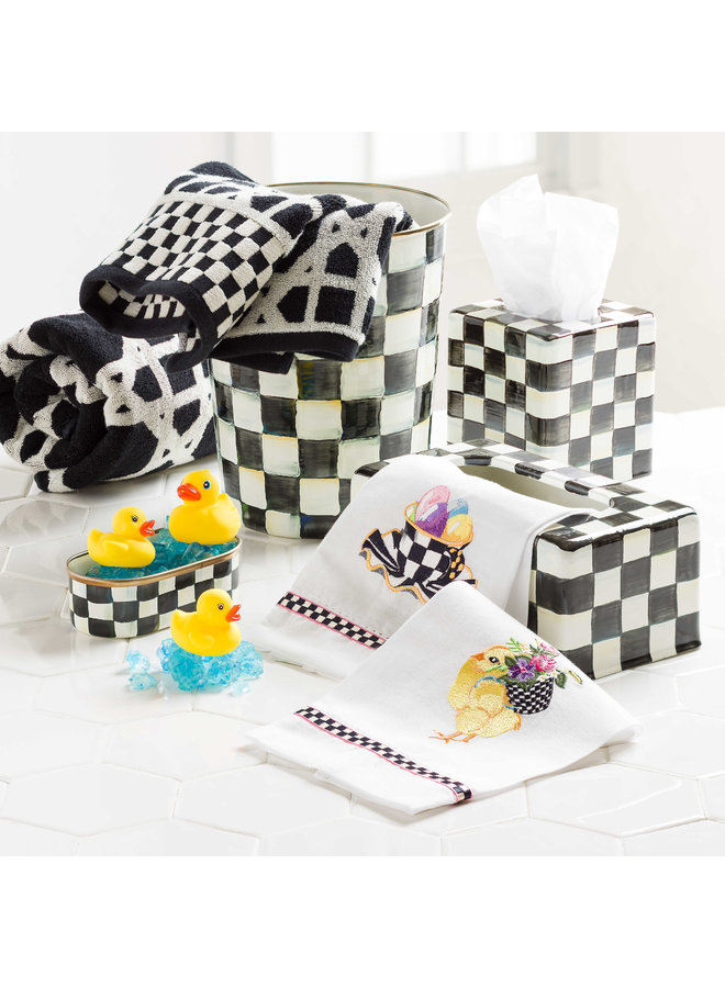 Courtly Check Boutique Tissue Box Holder