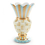 Parchment Check Great Vase