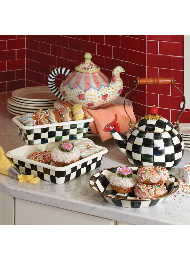 Courtly Check Pie Plate