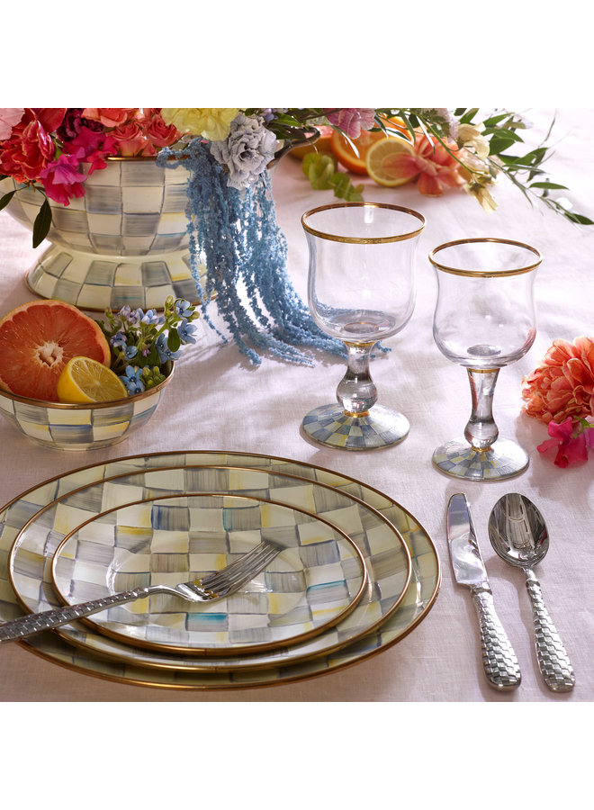 Sterling Check Salad/Dessert Plate