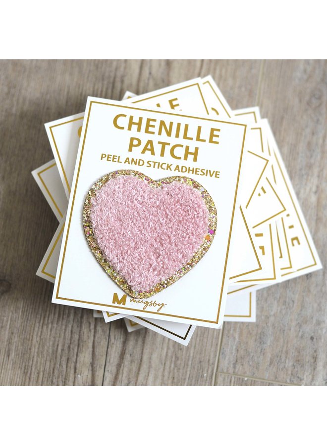 Chenille Patch - Heart