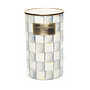 Sterling Check Enamel Utensil Holder