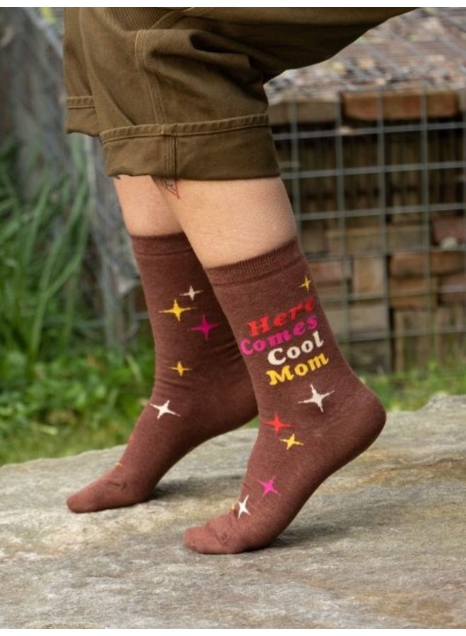 Women's Socks Here Comes Cool Mom
