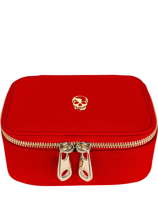 Grace Jewelry Case - Red Skull