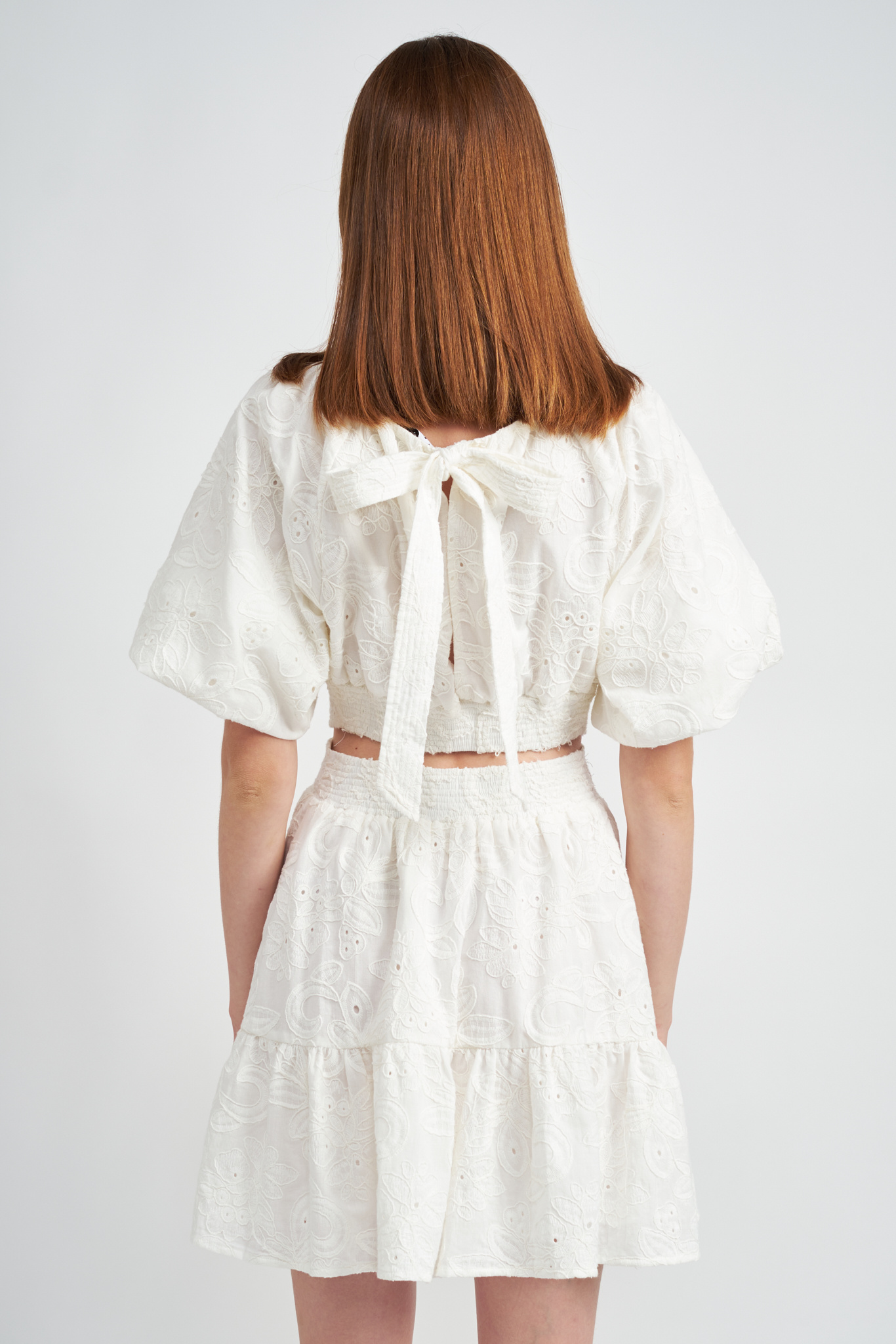 Joli Cotton Blend Mini Dress