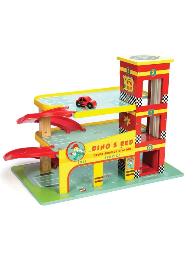 Dino's Red Garage