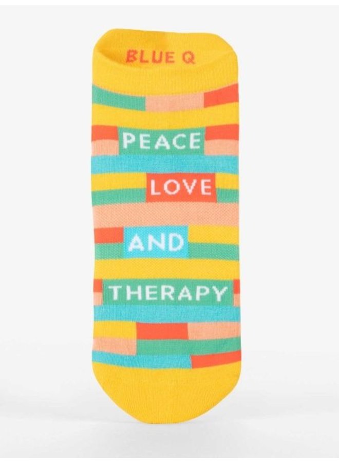 Sneaker Socks Peace & Therapy