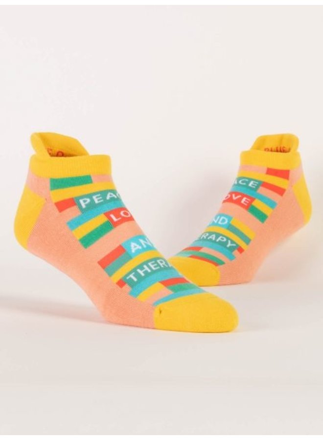 Sneaker Socks Peace & Therapy