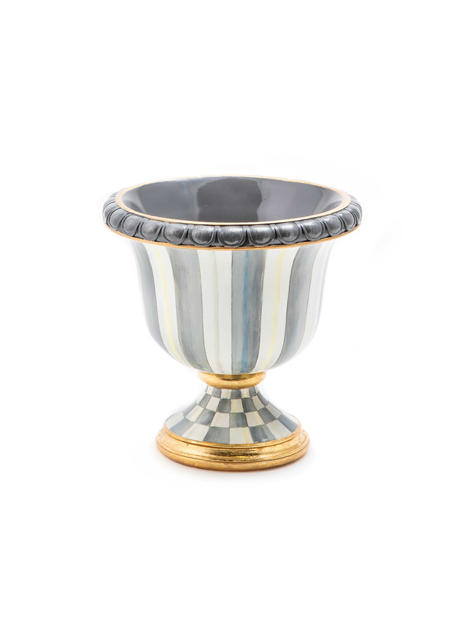 Sterling Stripe Tabletop Urn