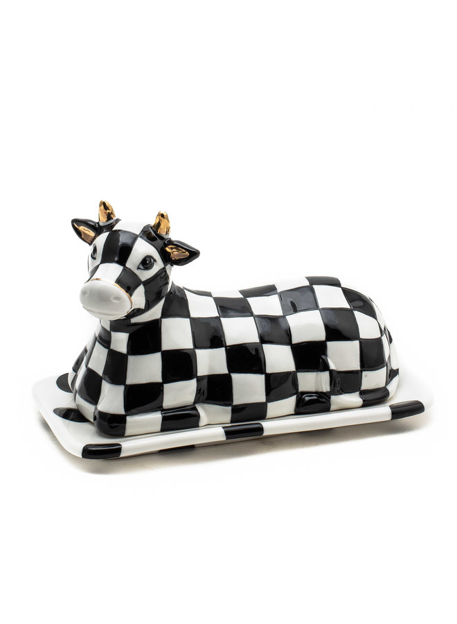 MacKenzie-Childs Cow Salt & Pepper Set