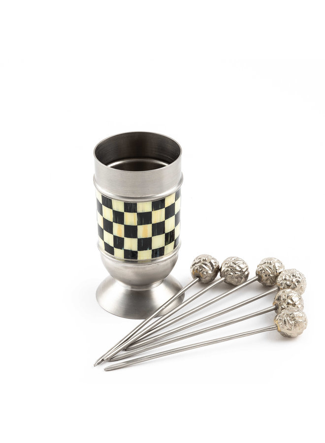 Supper Club Pick Set- Courtly Check