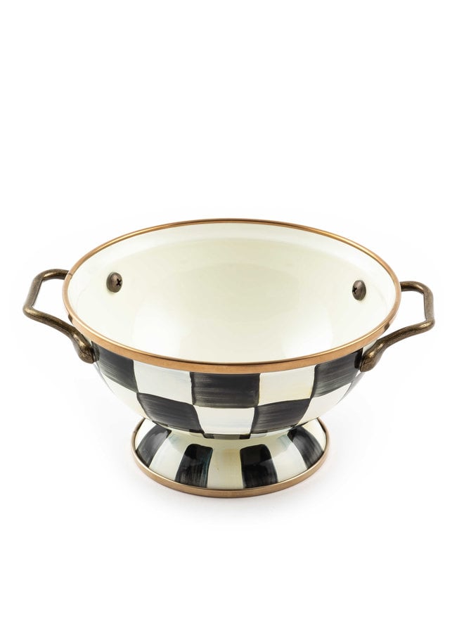 Courtly Check Enamel Simply Anything Bowl