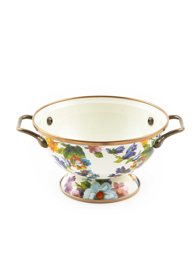 Flower Market Simply Anything Bowl- White