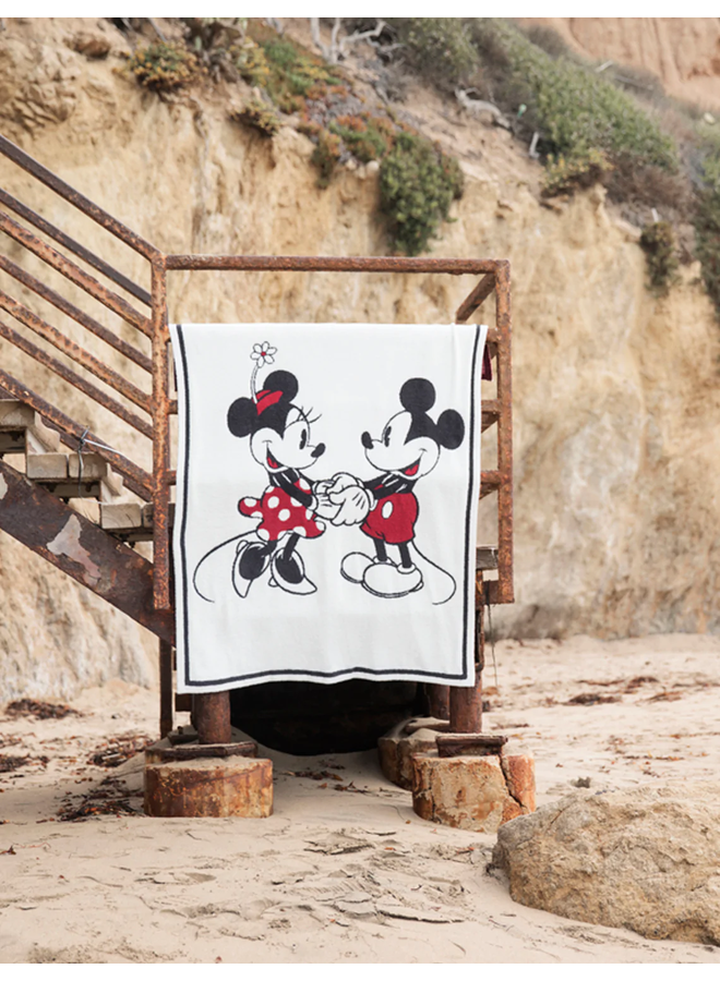 CozyChic® Classic Disney Mickey & Minnie Mouse Blanket