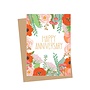Mini Anniversary Floral, Folded Enclosure Card