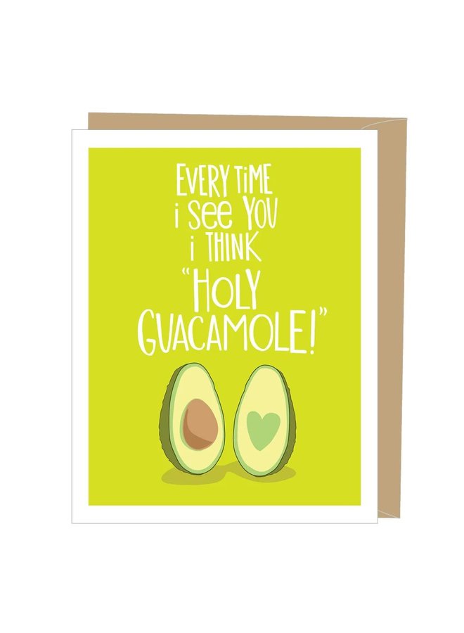 Holy Guacamole Anniversary Card