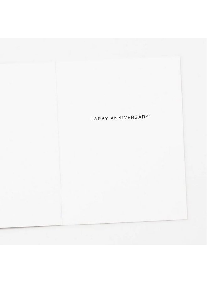 Ernest Hemingway Be Together Quote Anniversary Card
