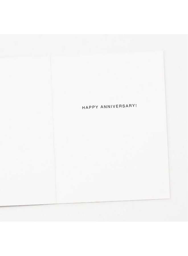 Ernest Hemingway Be Together Quote Anniversary Card