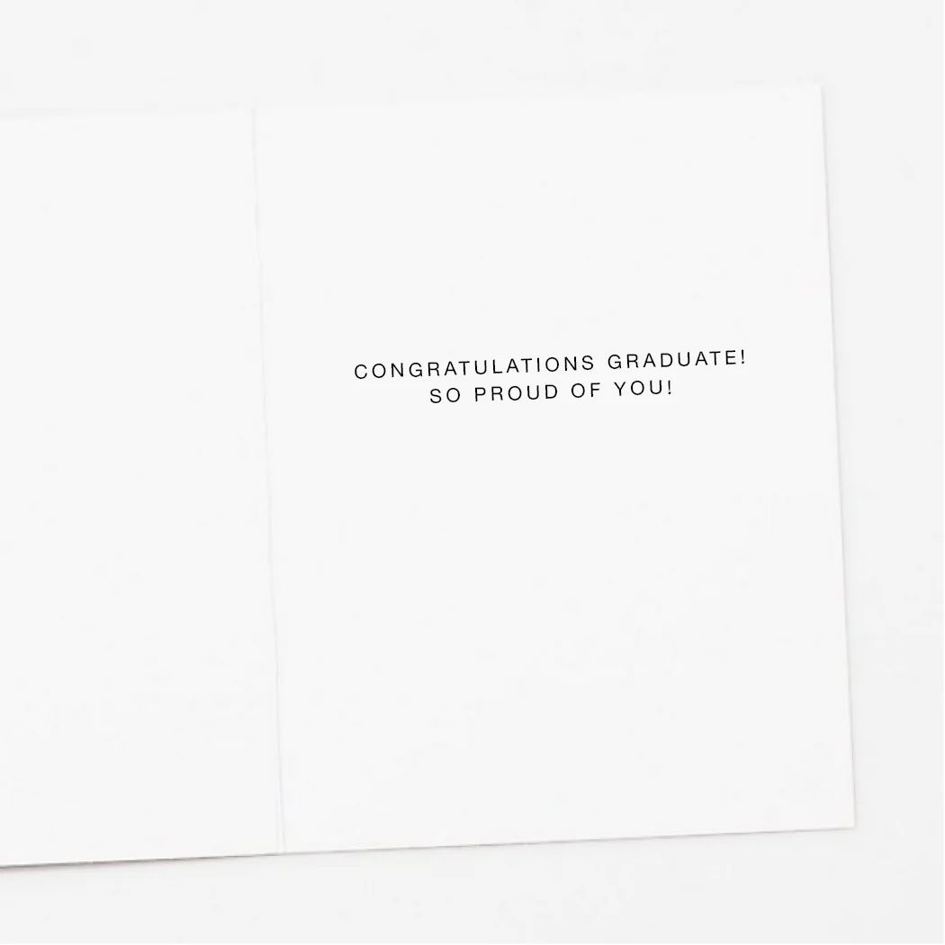 Coco Chanel What She Wants Quote Graduation Card - ivory & birch