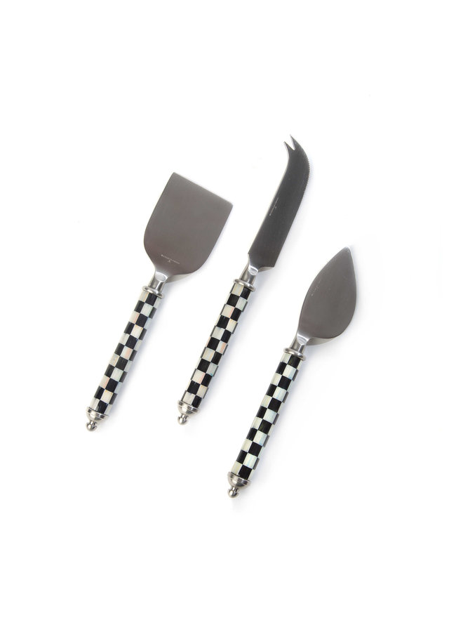 Courtly Check Supper Club Cheese Knife Set