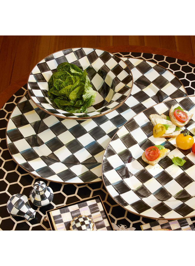 Courtly Check Large Oval Platter