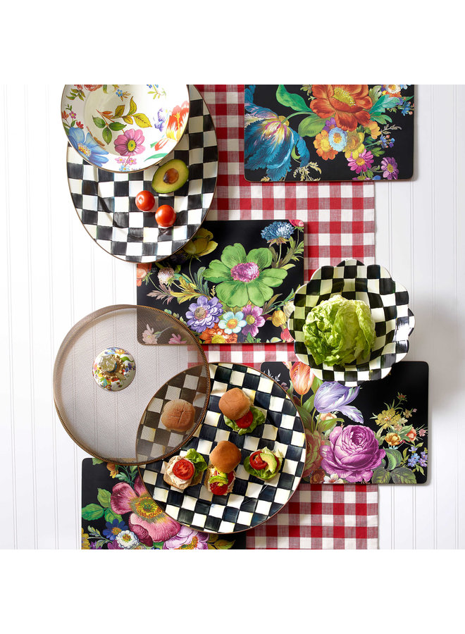 Courtly Check Large Oval Platter