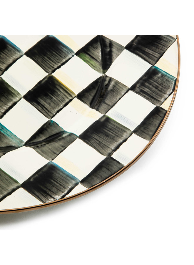 Courtly Check Large Oval Platter