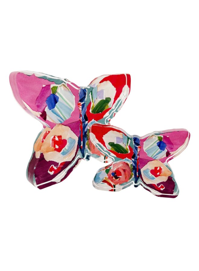 Butterfly Acrylic Block - Bitty Block