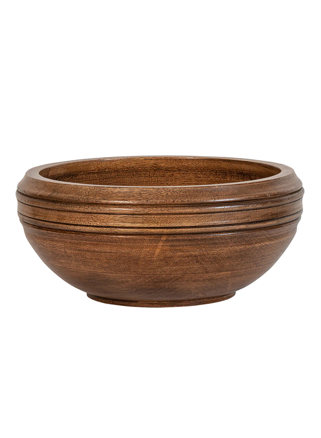 Bilbao Wood 12" Serving Bowl