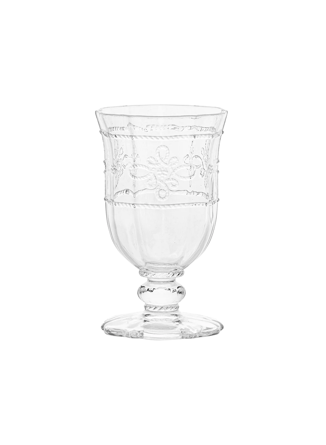 Colette Acrylic Goblet Clear