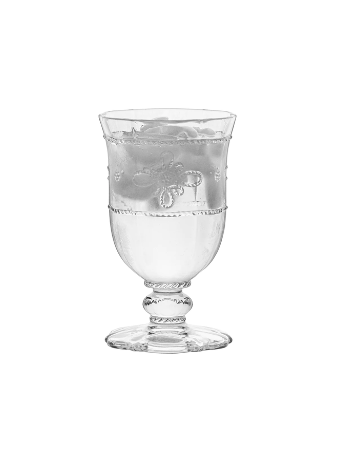 Colette Acrylic Goblet Clear