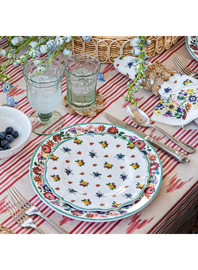 Mirabelle Melamine Salad/Dessert Plate