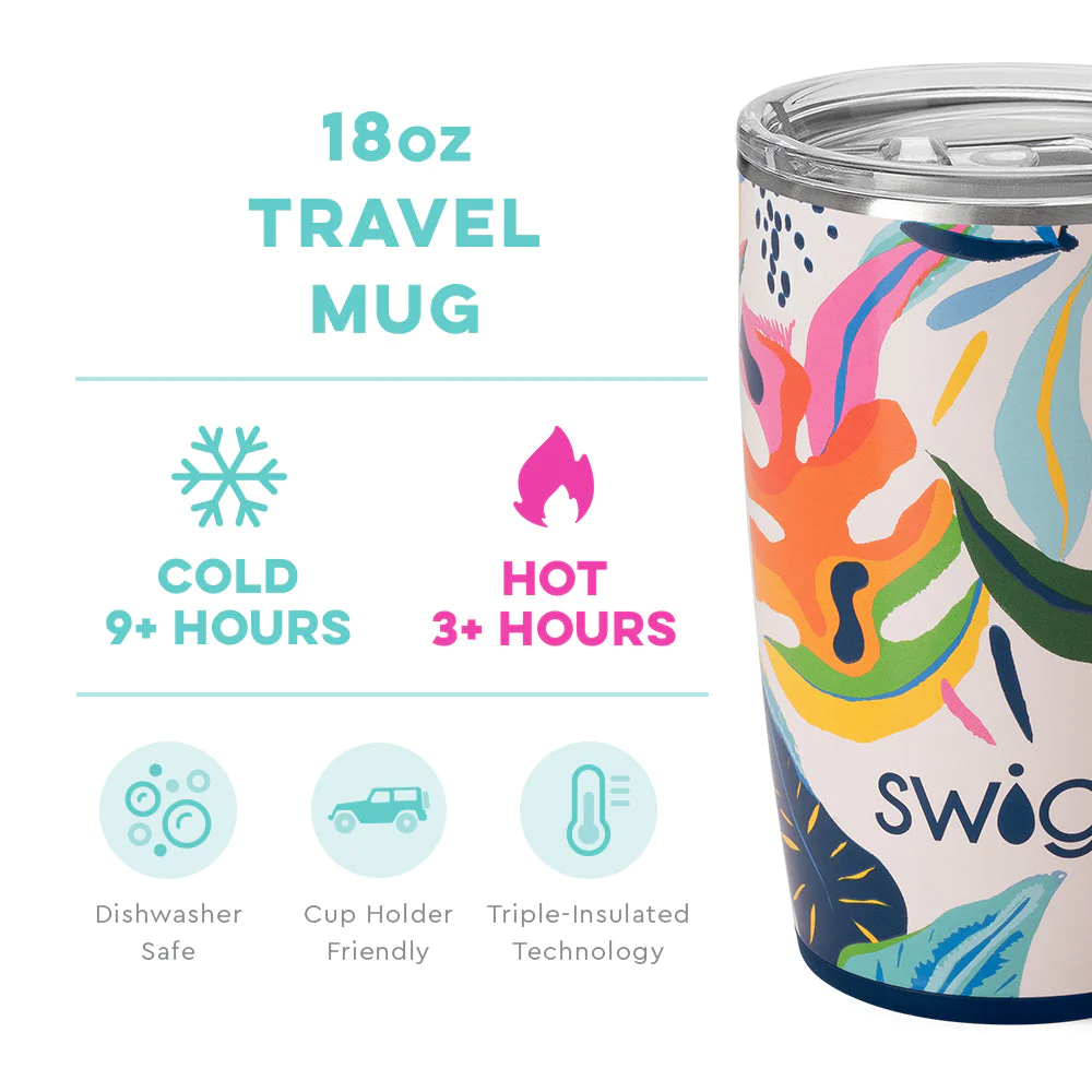 Swig Life 18 oz Travel Mug -Party Animal