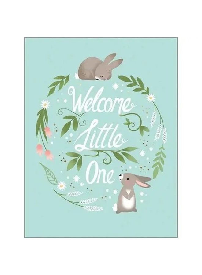 Elephants and Balloons Baby Card