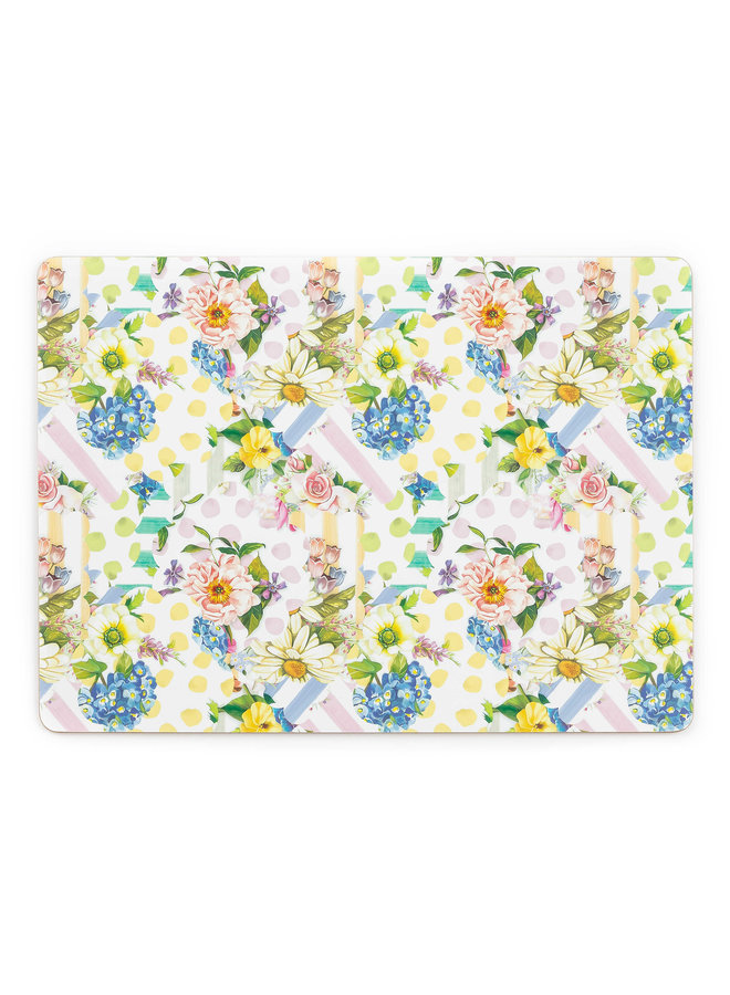 Wildflowers Cork Back Placemats - Set of 4