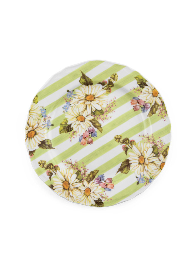 Wildflowers Dinner Plate - Green