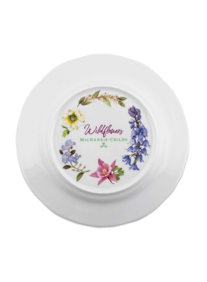 Wildflowers Dinner Plate - Green