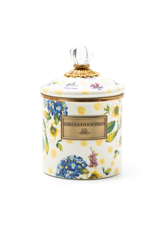 https://cdn.shoplightspeed.com/shops/603332/files/53112507/660x900x2/wildflowers-enamel-small-canister-yellow.jpg