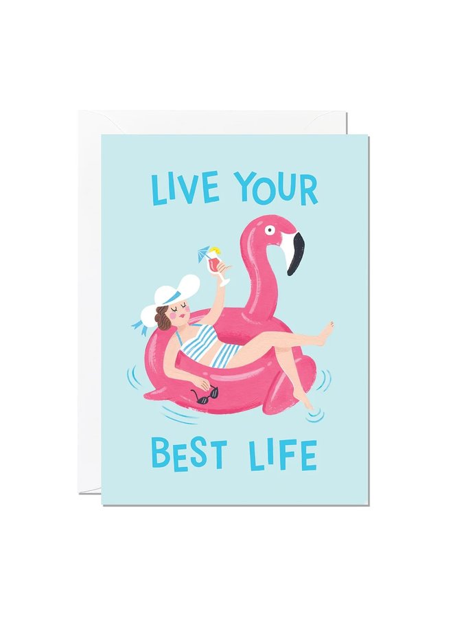 Live Your Best Life Birthday Card
